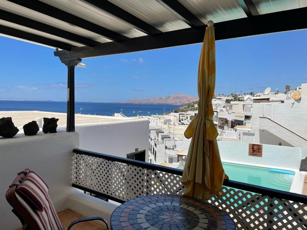 The White Dragos With Ocean View - Ac - Private Pool Apartment Tias Exterior photo