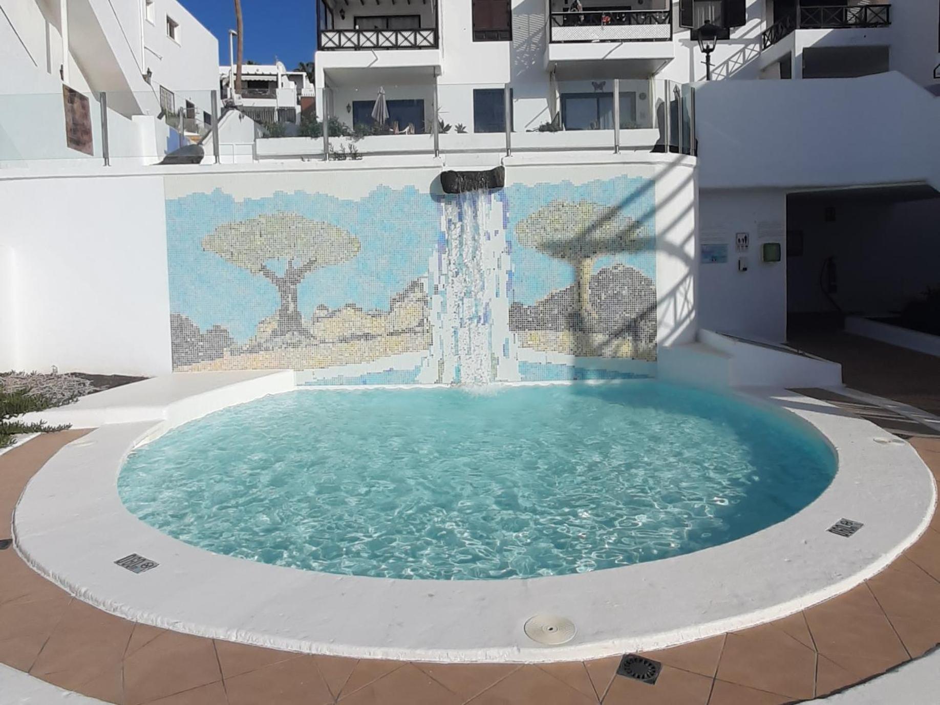 The White Dragos With Ocean View - Ac - Private Pool Apartment Tias Exterior photo